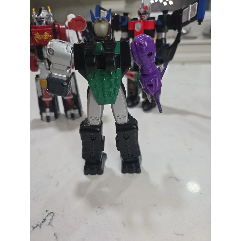 Vintage MMPR Power Rangers Megazord Toy Figure Lot 6
